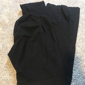 Black maternity pants